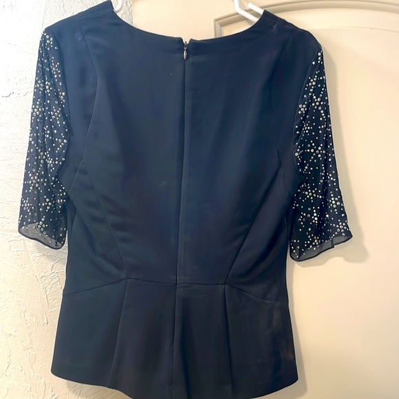 Rebecca Taylor rhinestone blouse - Picture 5 of 6